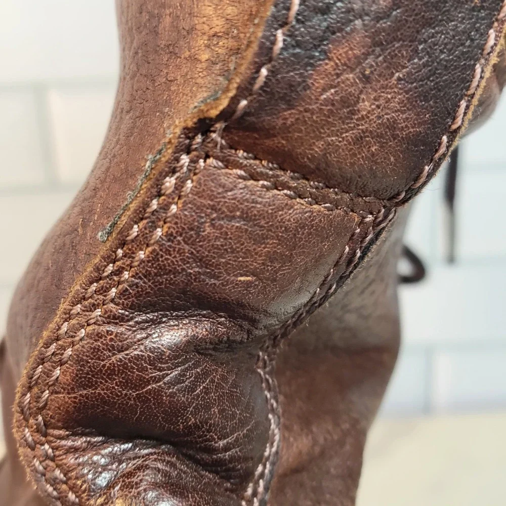 LL Bean Kangaroo Upland Hunting Boots Brown Mens 12 Wide Thinsulate